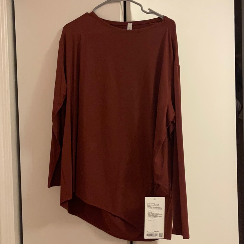 Lululemon Back in Action LS *Rulu